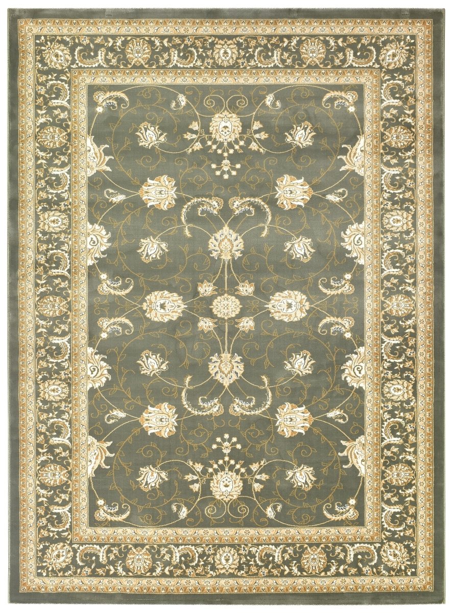 Tamar Floral Green Rug