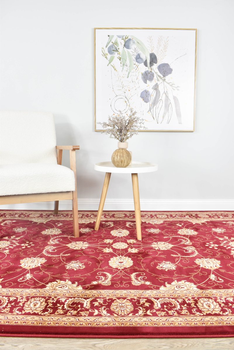 Tamar Floral Red Rug