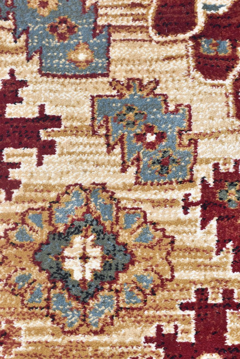 Tamar Red Traditional Rug