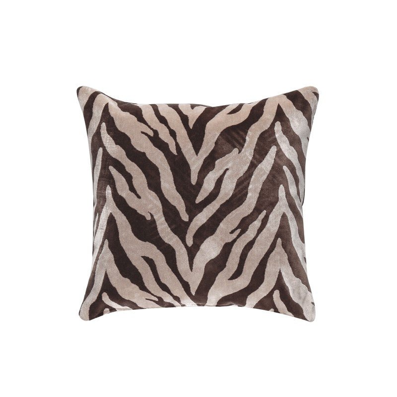 Tate Chocolate Cushion 50x50cm CUSHIONS > Cotton_Linen | Ruggy