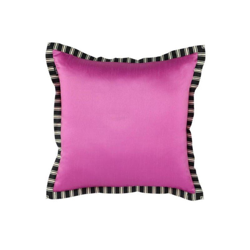 Thai Silk Nova Cushion Wild Orchid Pink Cushions | Ruggy