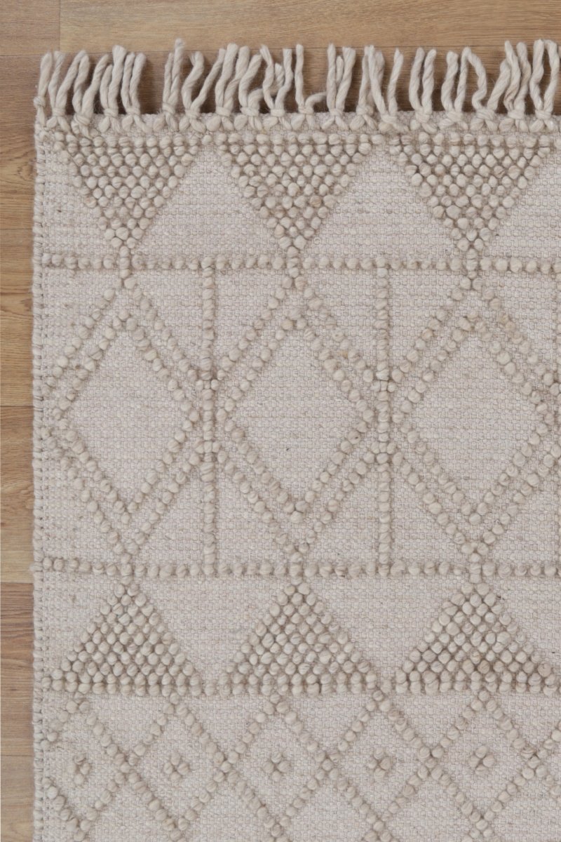 Treasure Inca Brown Wool Rug Area Rug | Ruggy