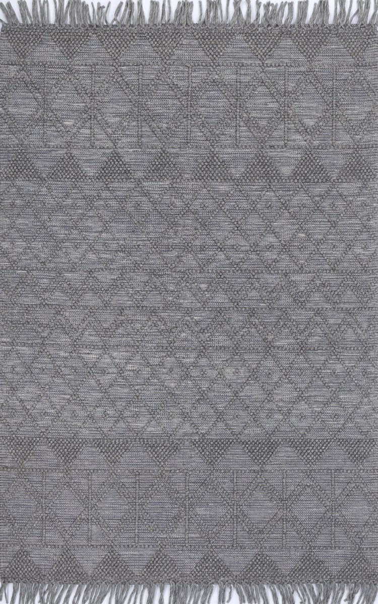 Treasure Inca Grey Multi Wool Rug Area Rug | Ruggy