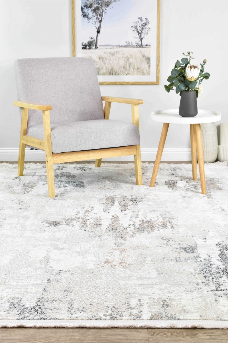 Tully Dove Grey Modern Rug