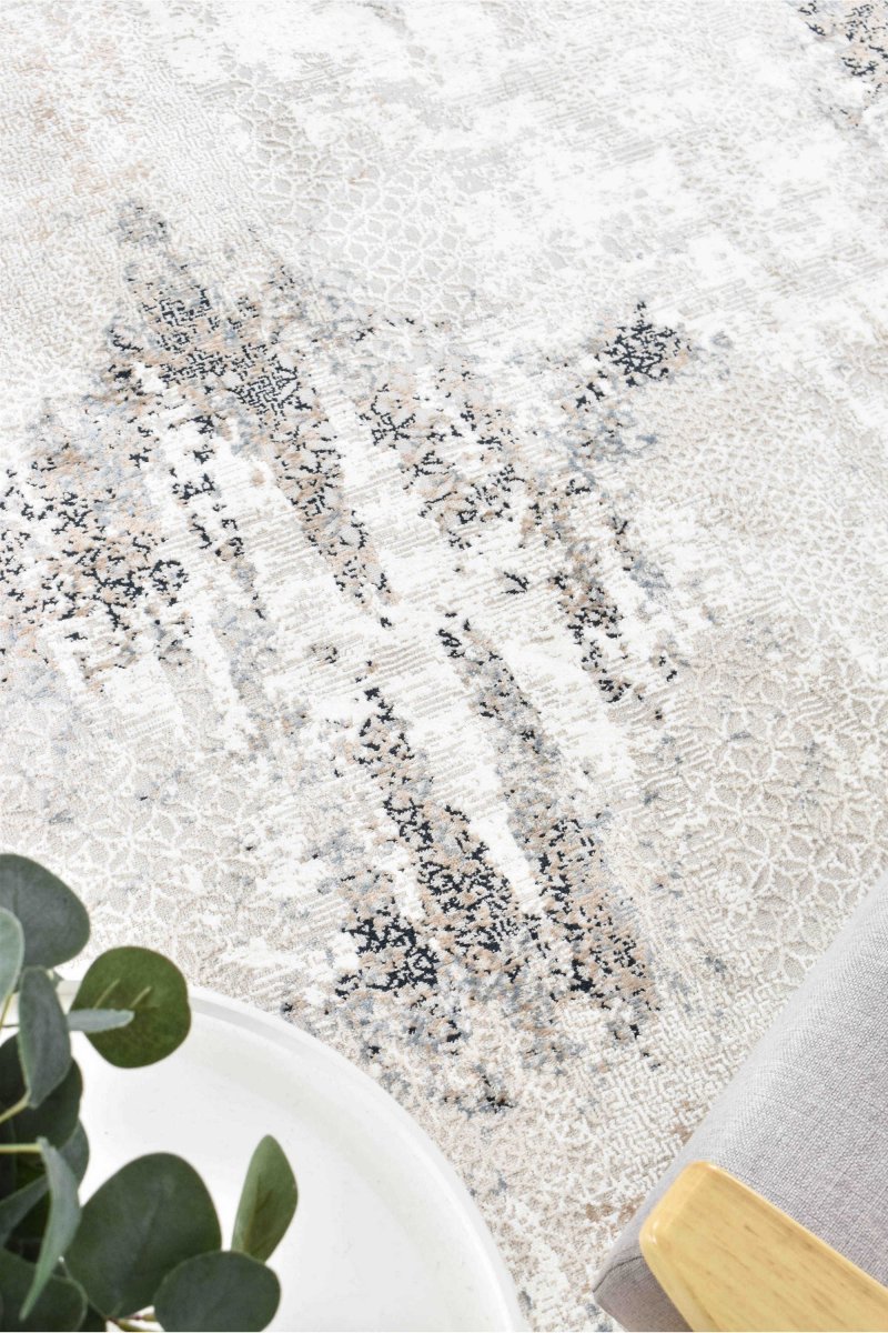 Tully Dove Grey Modern Rug