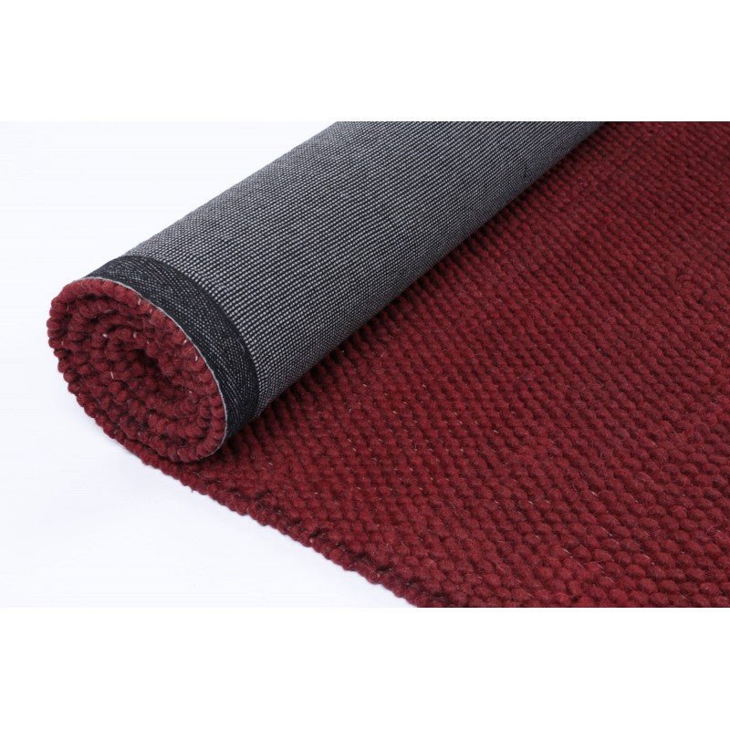 Urban Garnet Wool Rug Area Rug | Ruggy