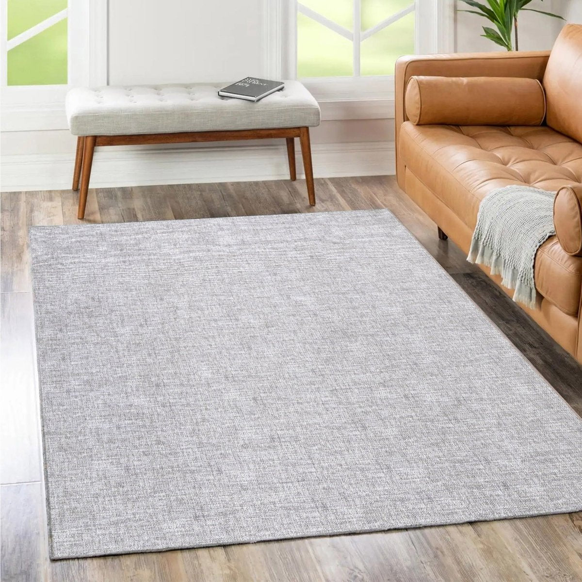 Urban Linen Solid Area Rug