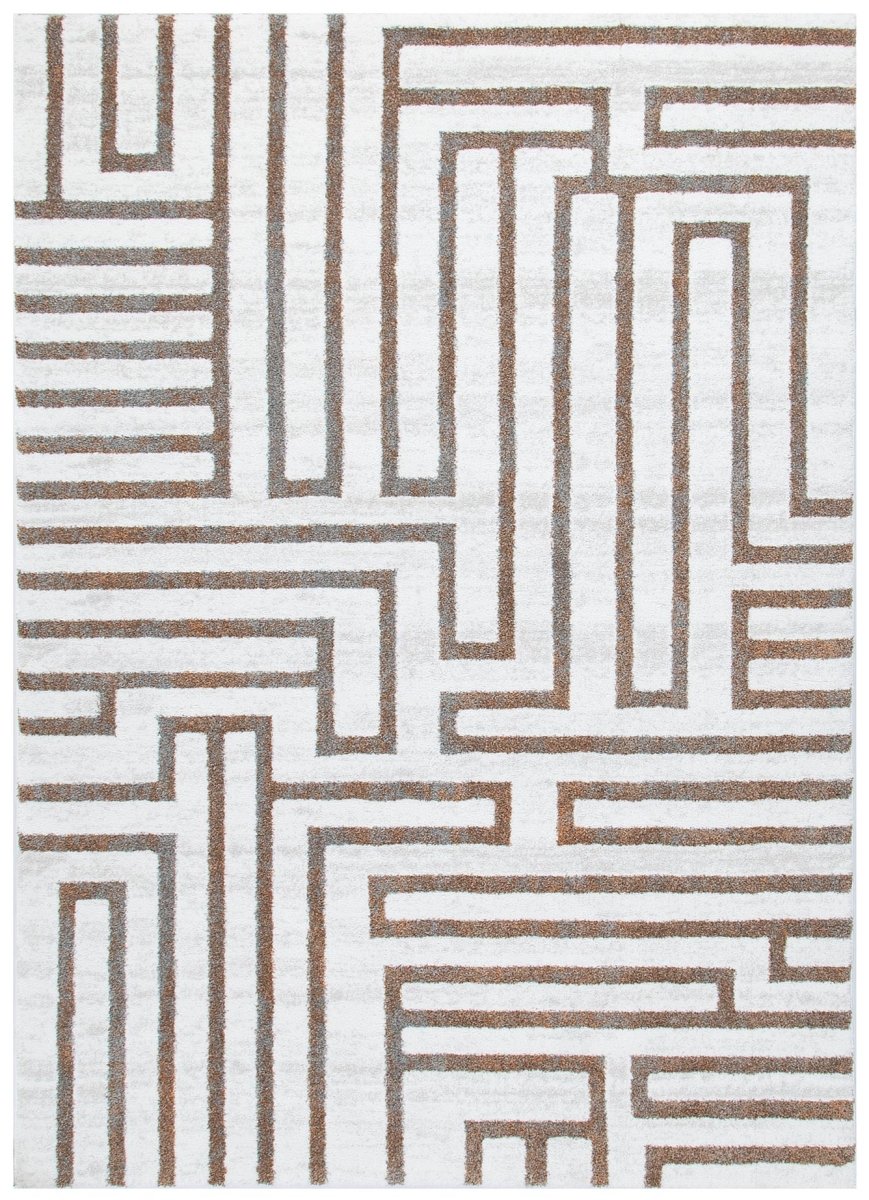 Velar Maze Cream Rug