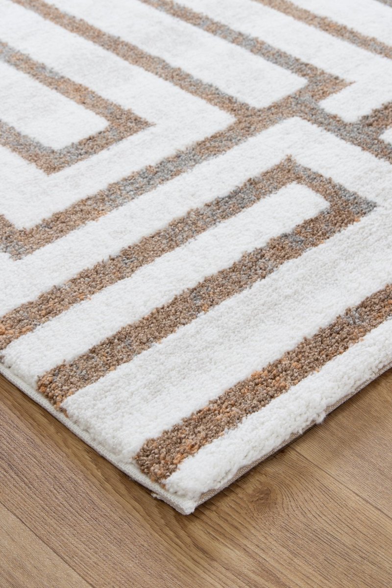 Velar Maze Cream Rug