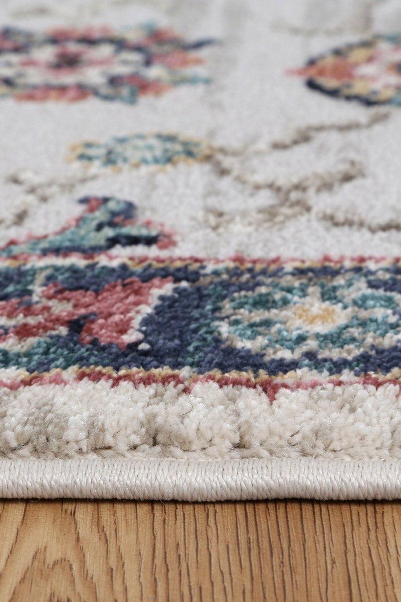 Vintage Aguilas Multi Plush Rug Area Rug | Ruggy