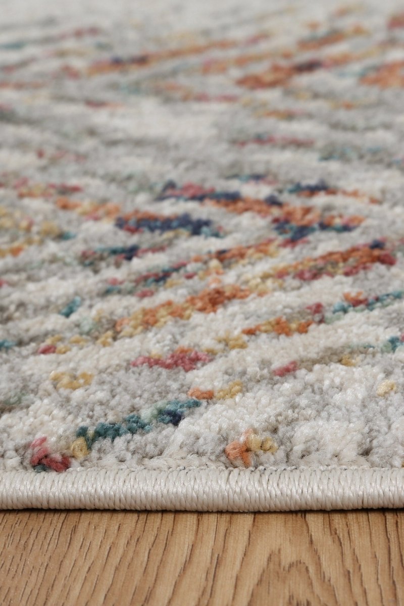 Vintage Carboneras Multi Plush Rug Area Rug | Ruggy