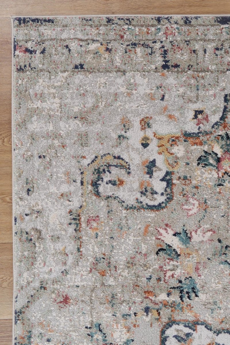 Vintage Oristano Multi Plush Rug Area Rug | Ruggy
