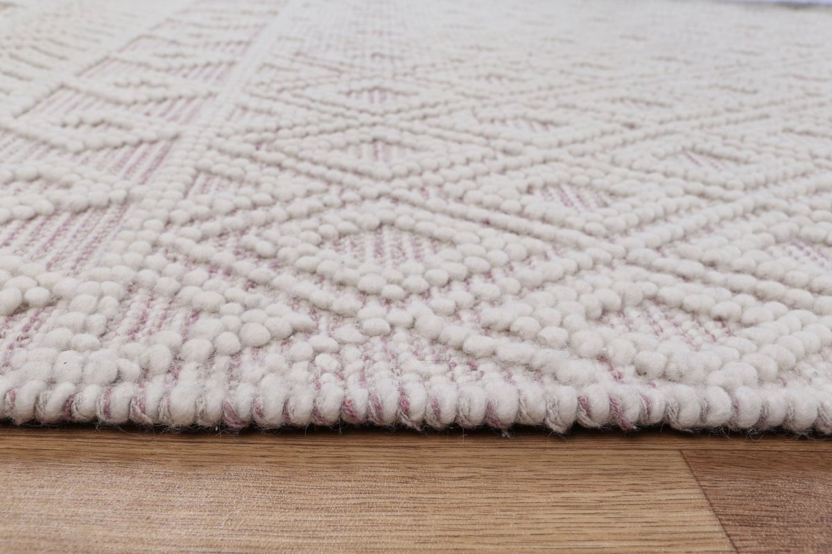 Vista Ada Blush Wool Rug Area Rug | Ruggy