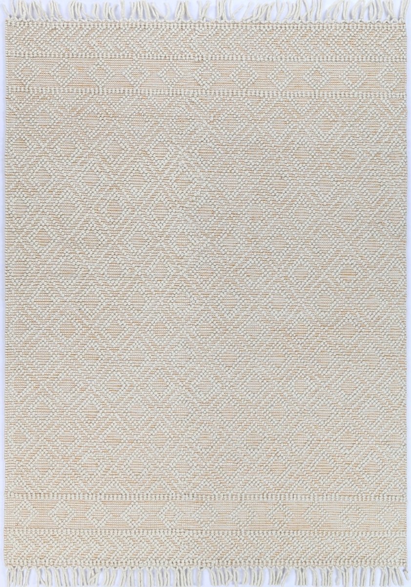 Vista Ada Mustard Wool Rug Area Rug | Ruggy