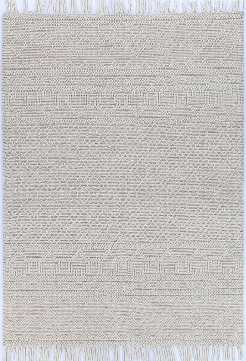 Vista Mia Blush Wool Rug Area Rug | Ruggy