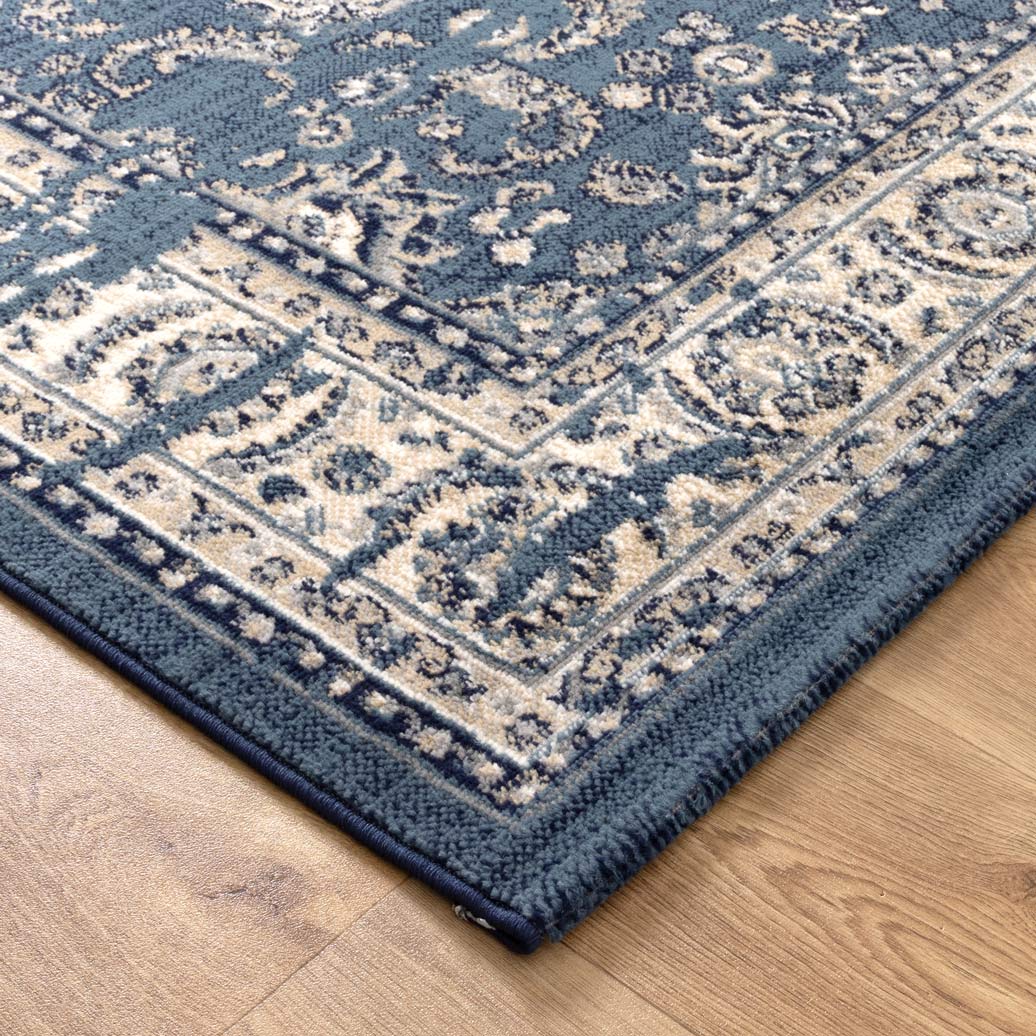 Vivid Distressed Navy Rug