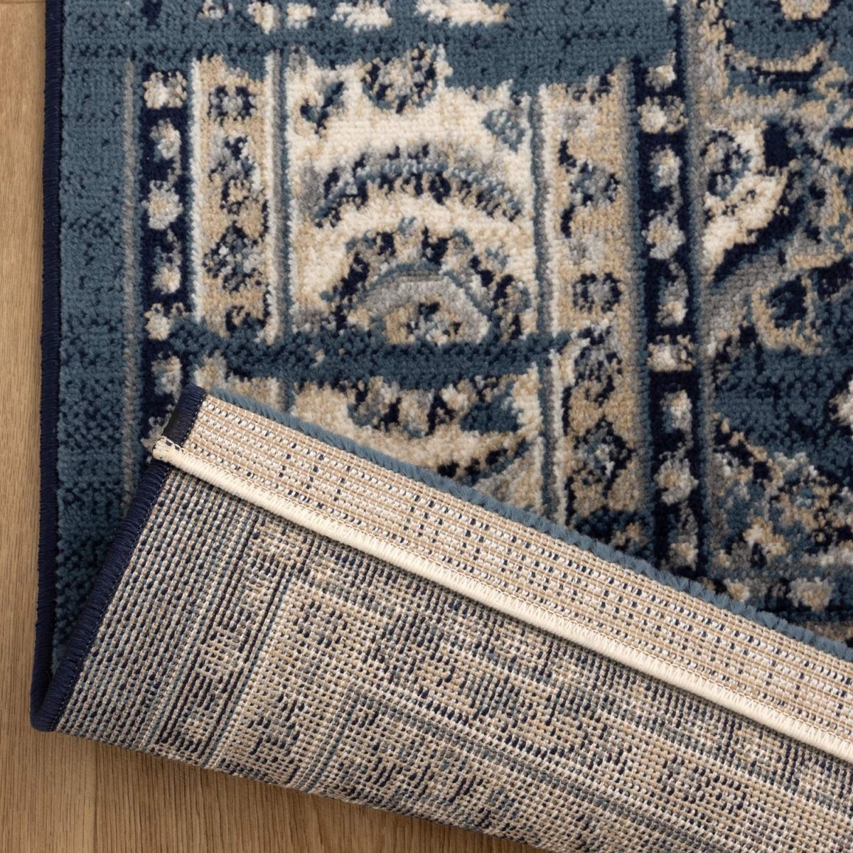 Vivid Distressed Navy Rug