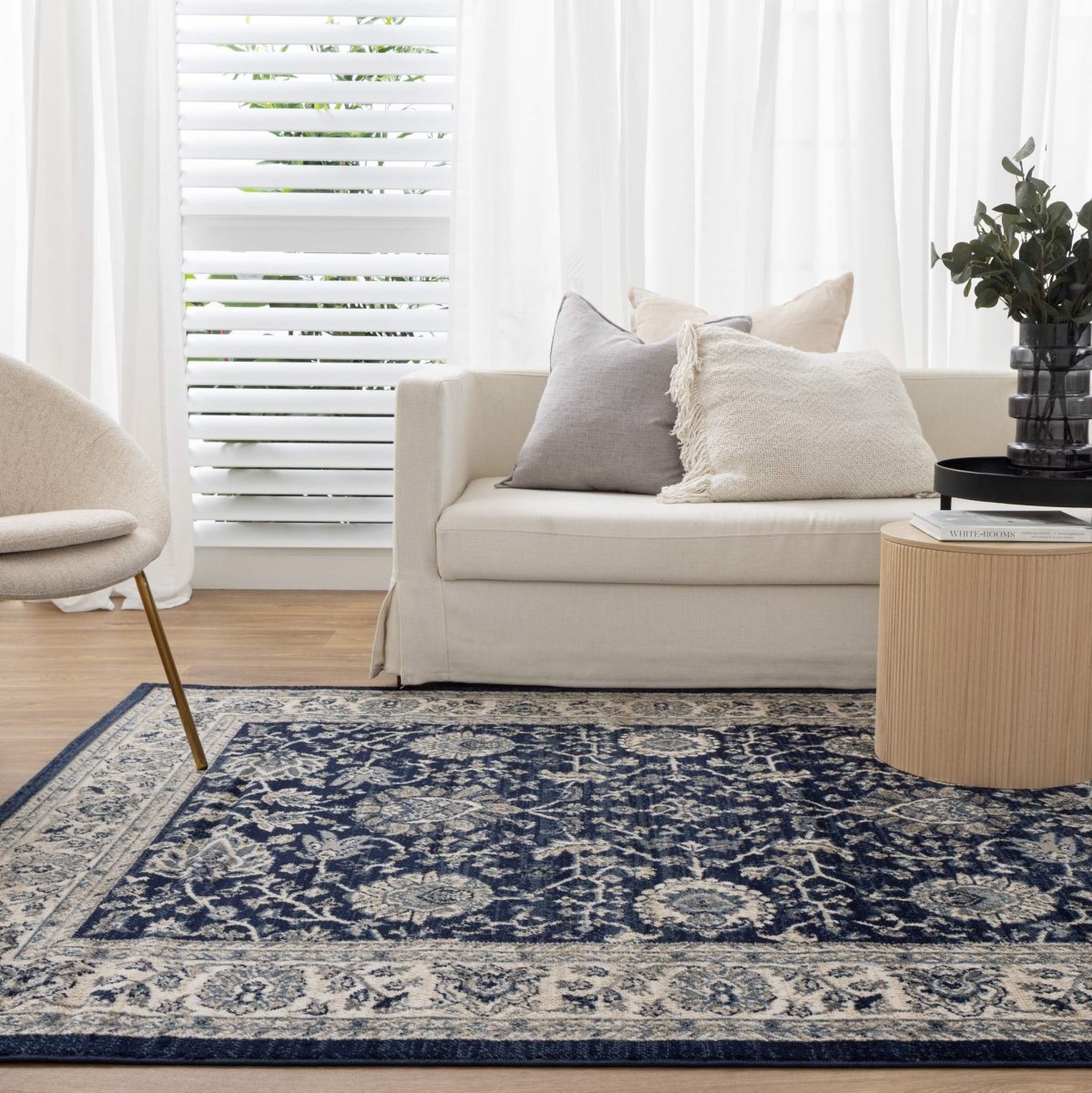 Vivid Navy Rug