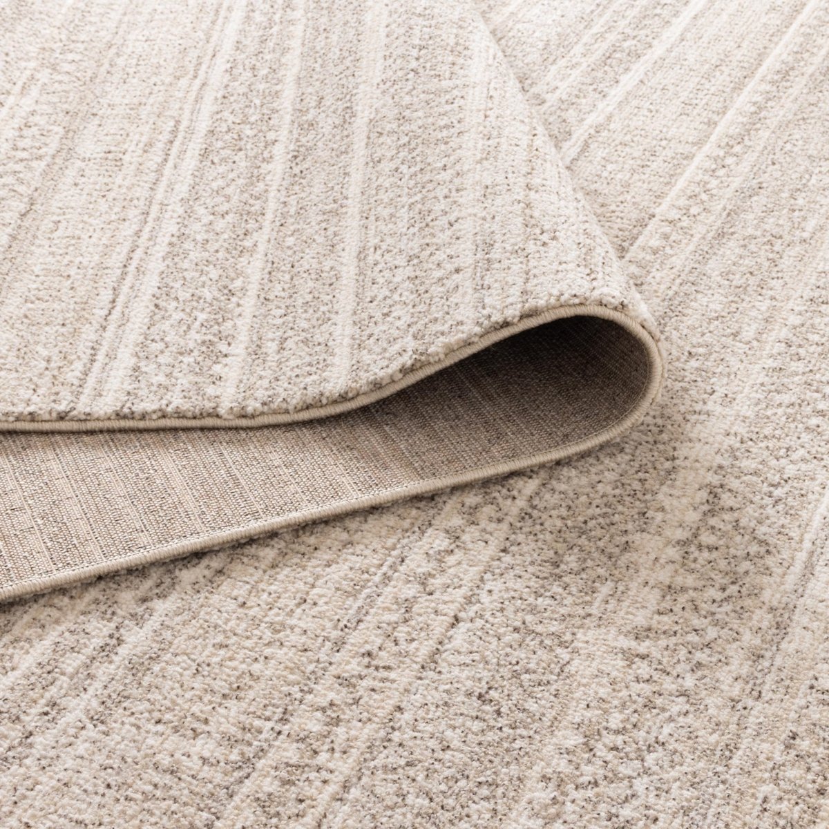 Zenda Distressed Tribal Beige Rug