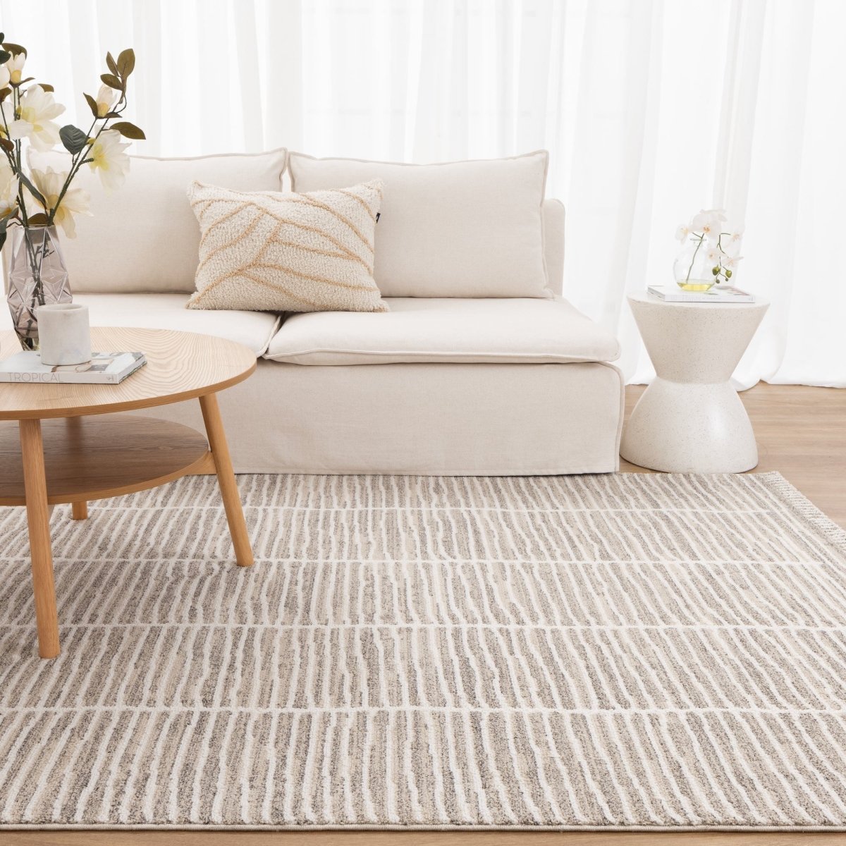 Zenda Scandi Beige Rug