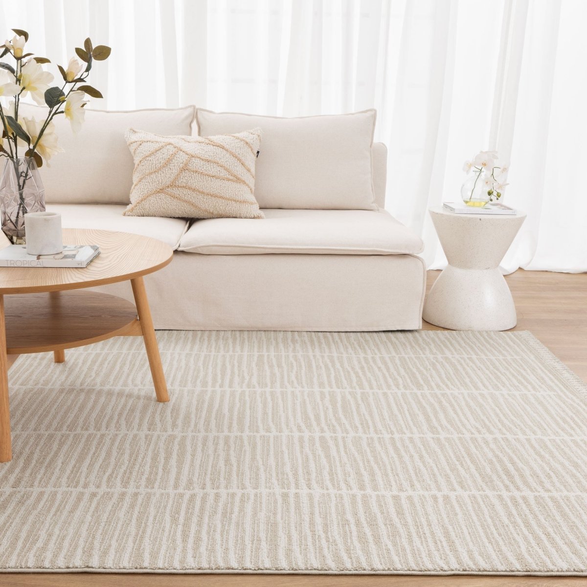 Zenda Scandi Cream Rug