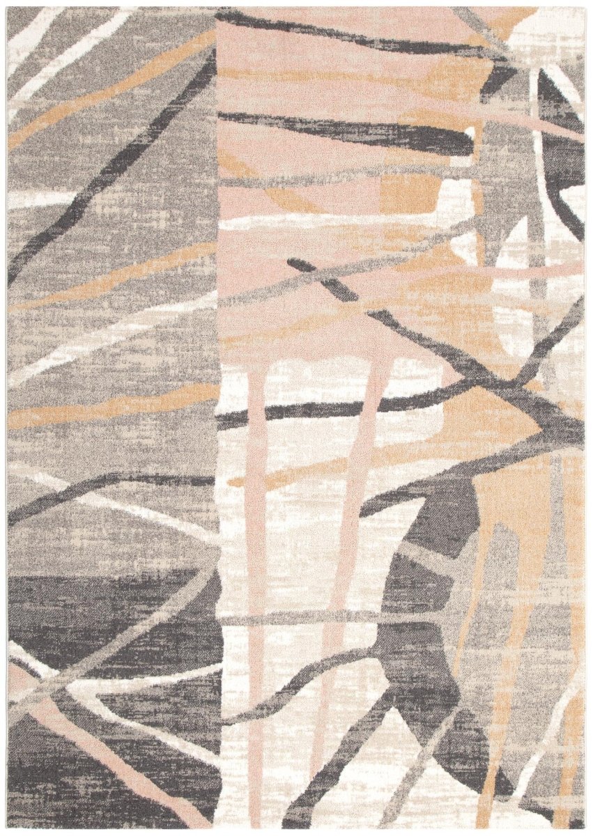 Zenda Watercolour Splash Multi Rug