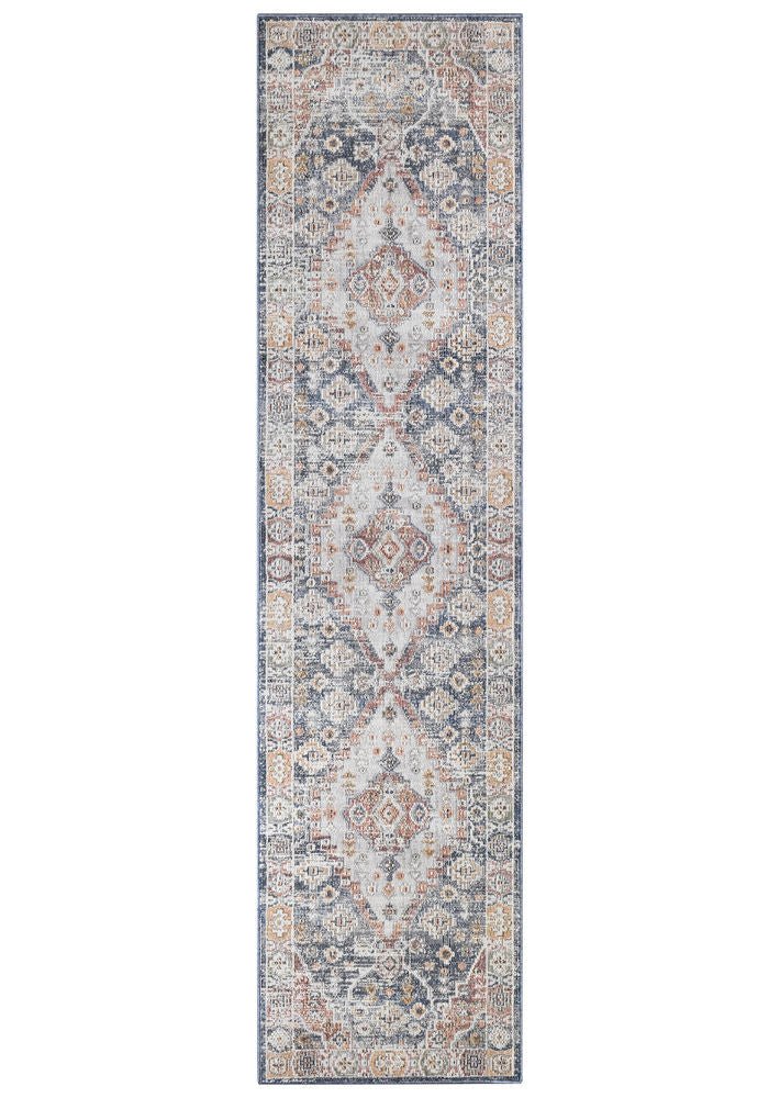 Zircon Light Grey Hallway Runner