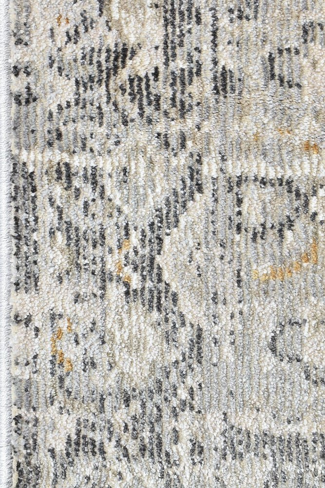 Zircon Light Grey Traditional Rug