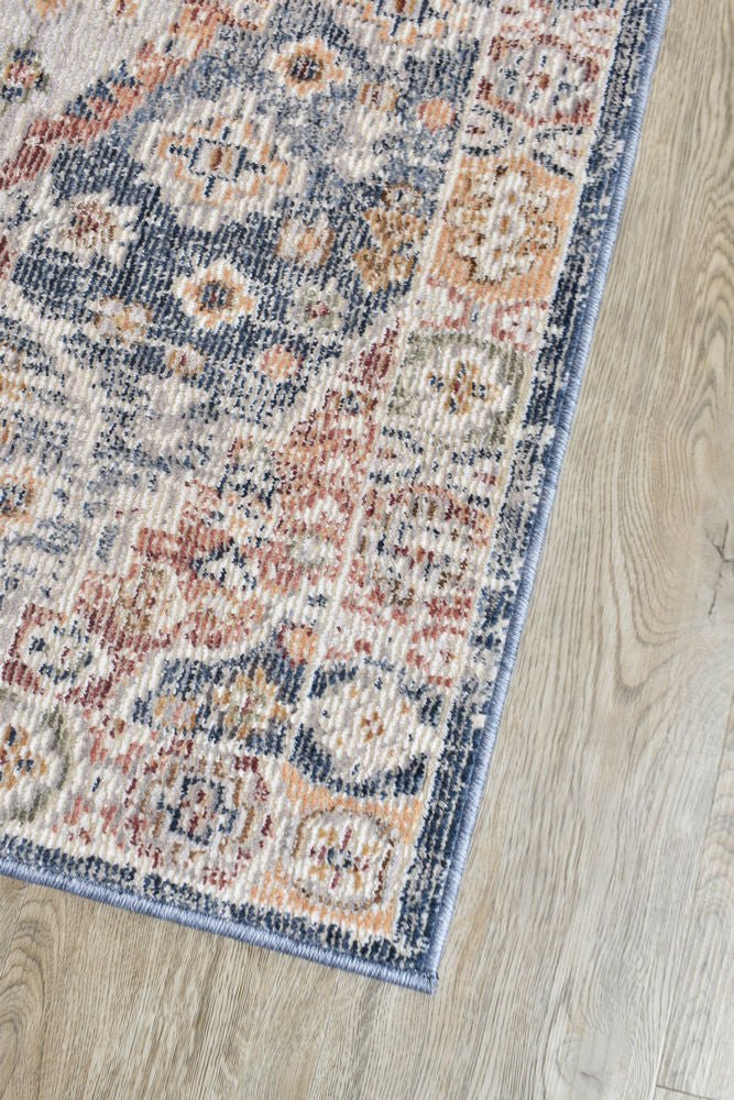 Zircon Light Grey Transitional Hallway Runner