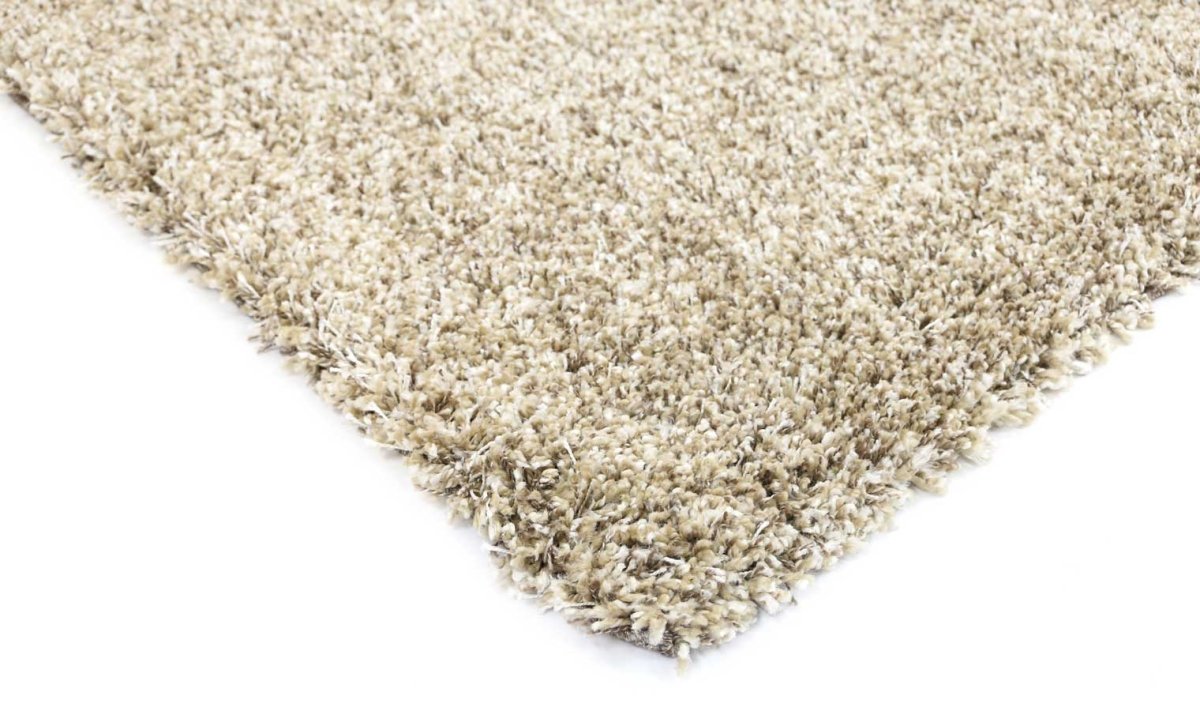 Allure Plush Beige Shaggy Rug - Ruggy