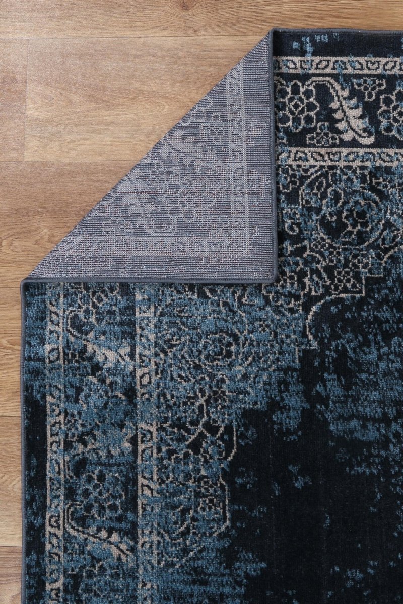 Artify Algeciras Blue Transitional Soft Rug - Ruggy