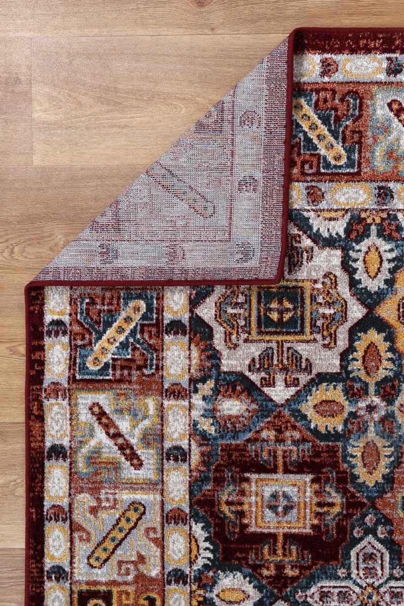 Artify Dalian Multi Traditional Soft Rug - Ruggy