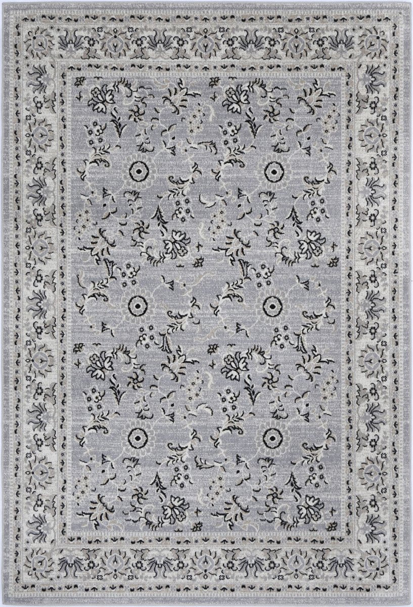 Artify Hamburg Grey Traditional Rug - Ruggy