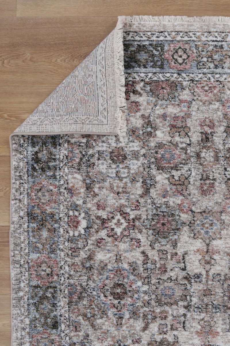 Bordura Vintage Cedercroft Beige/Rust Rug - Ruggy