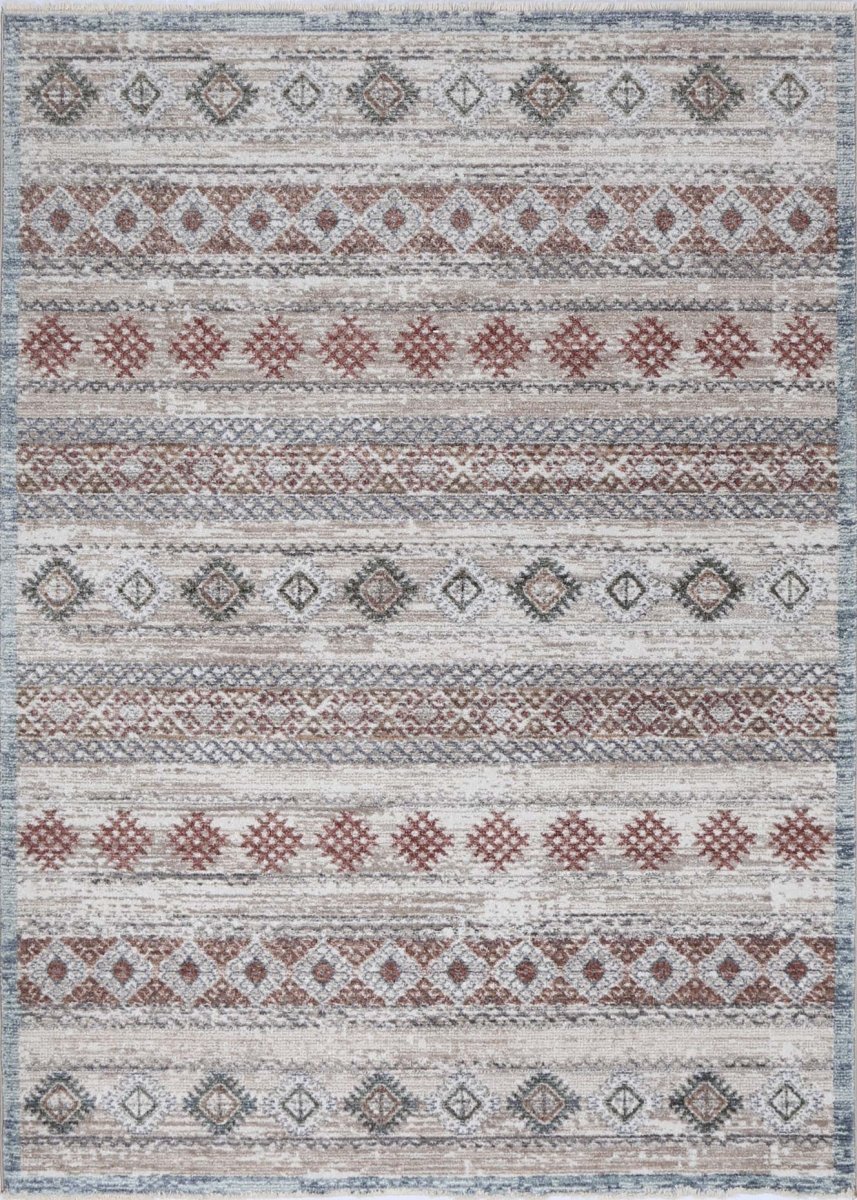 Bordura Vintage Violetville Rust Multi Rug - Ruggy