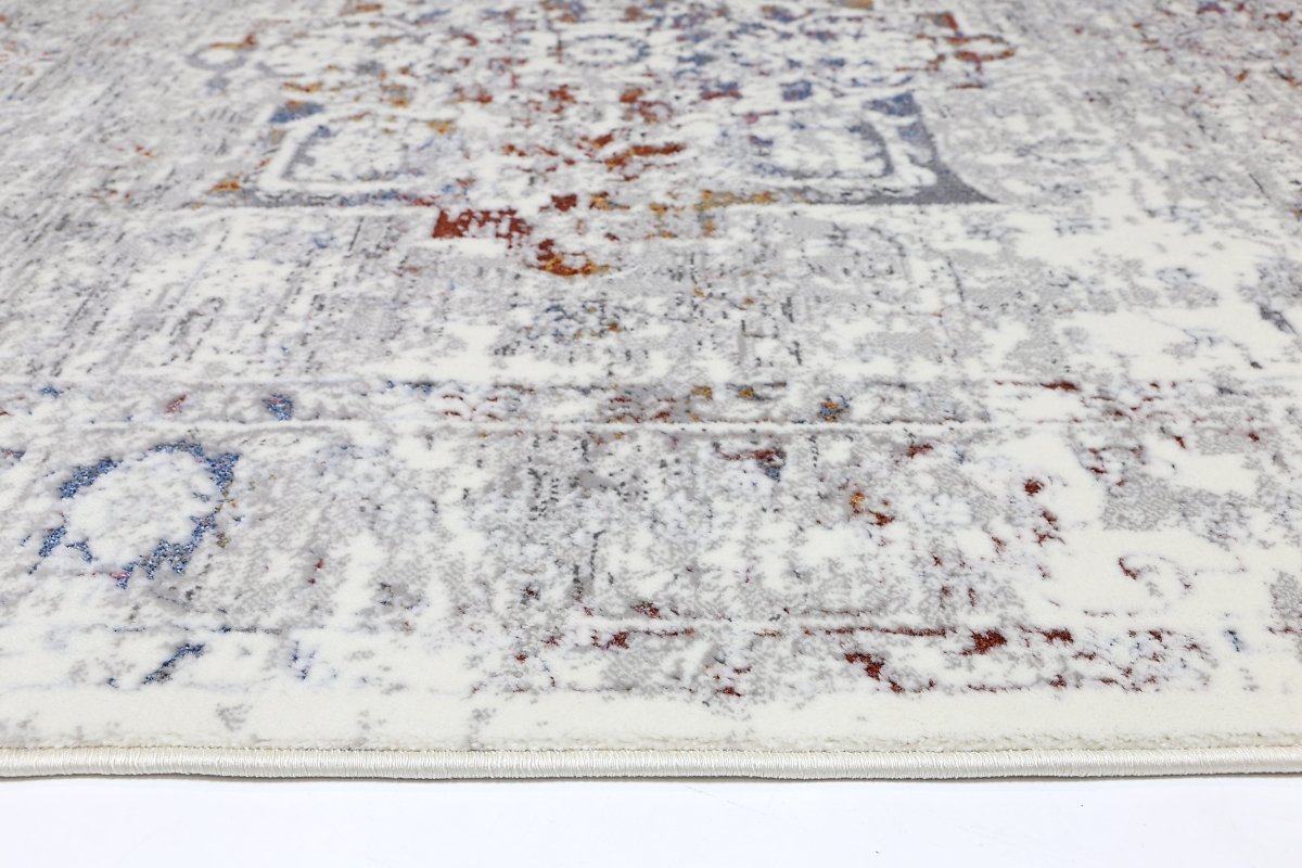 Celestial Classic Vintage Grey Multi Rug - Ruggy
