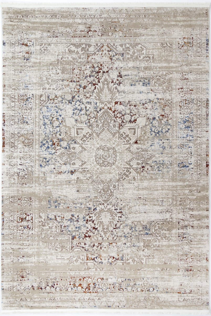 Celestial Herati Beige & Multi Rug - Ruggy