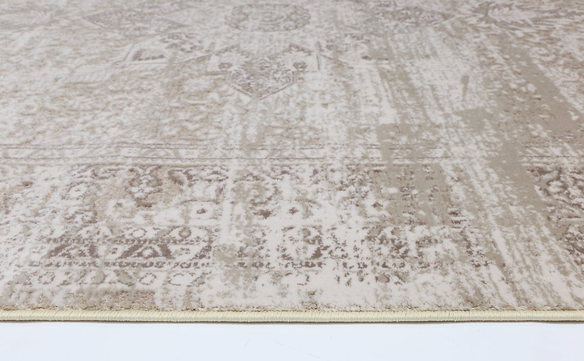 Celestial Medalion Beige Rug - Ruggy