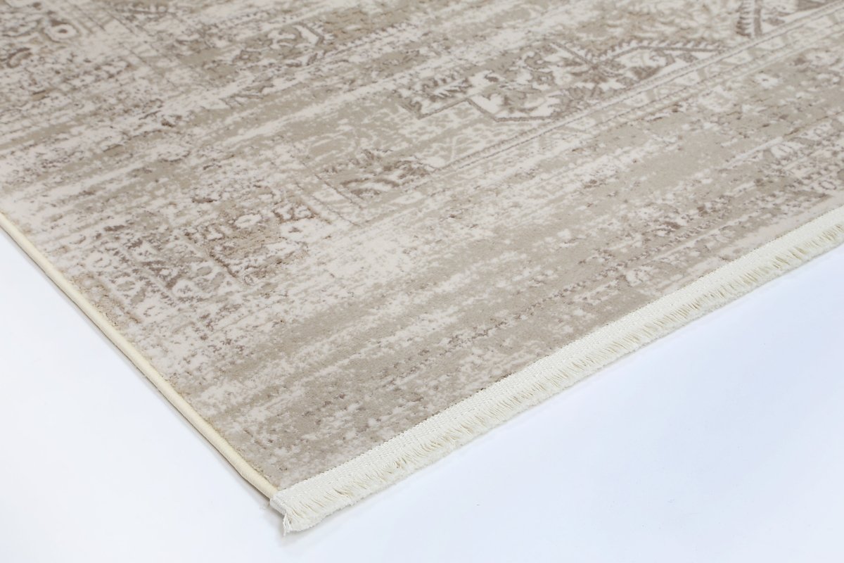 Celestial Medalion Beige Rug - Ruggy