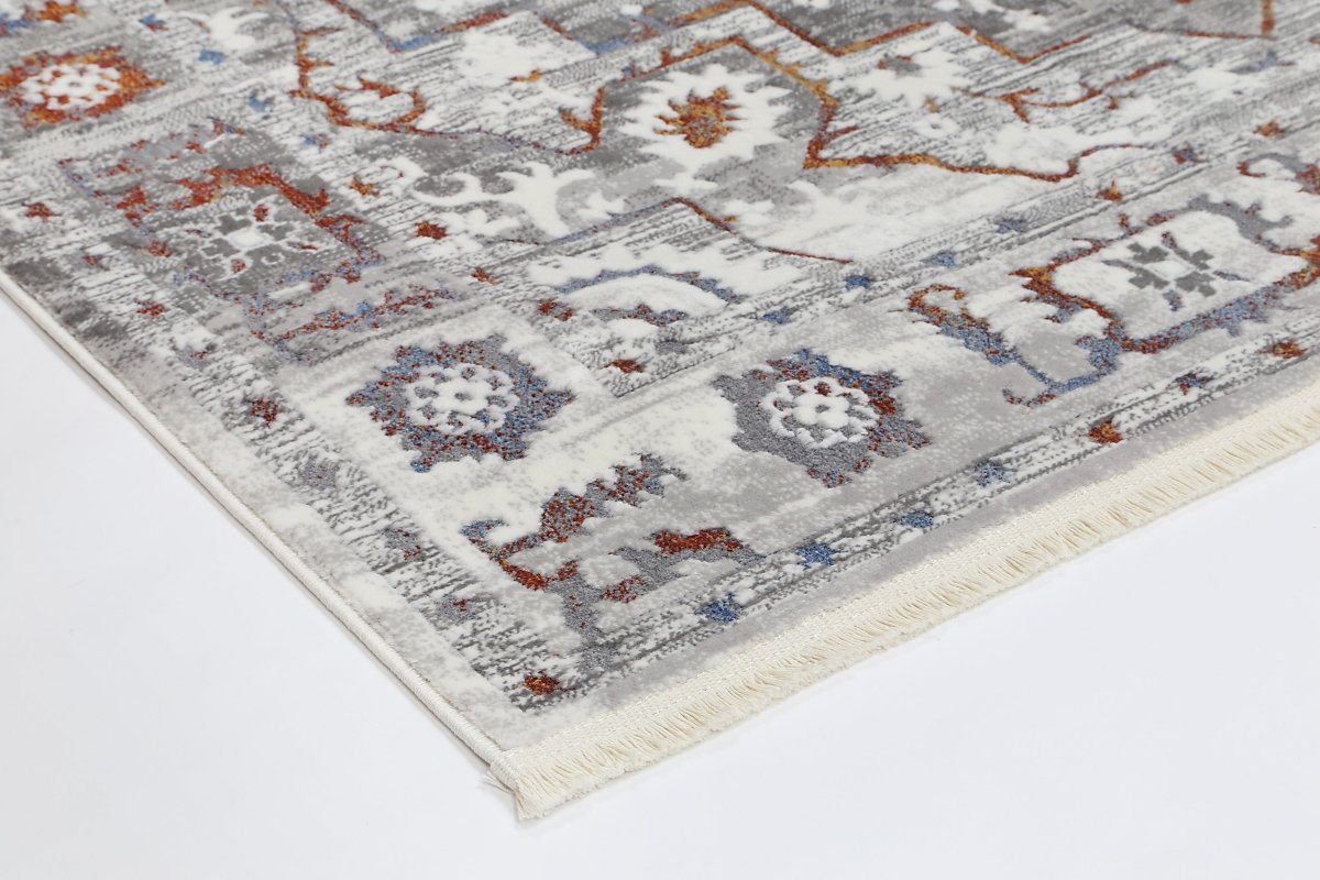 Celestial Noble Grey & Multi Rug - Ruggy