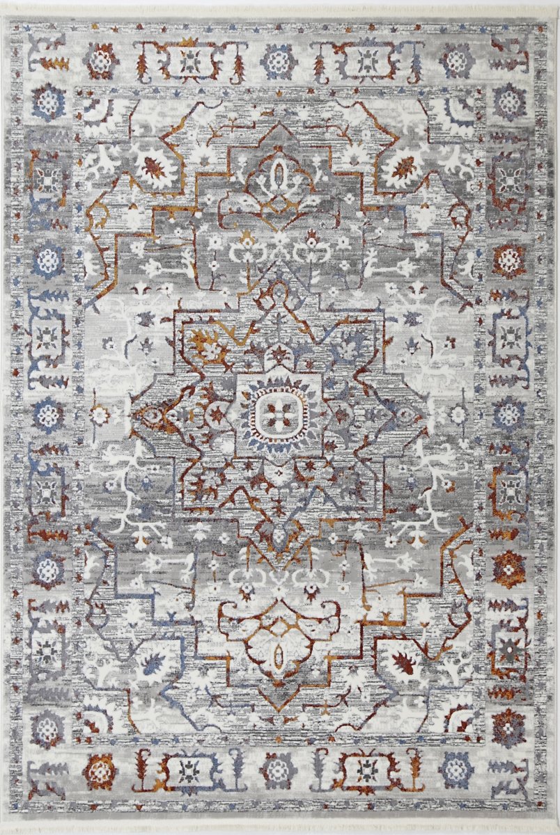 Celestial Noble Grey & Multi Rug - Ruggy