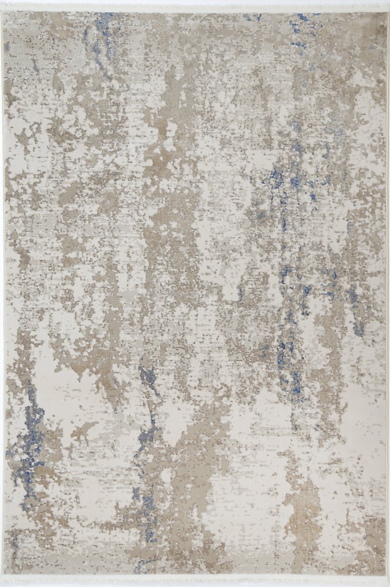 Celestial One Modern Beige Blue Rug - Ruggy