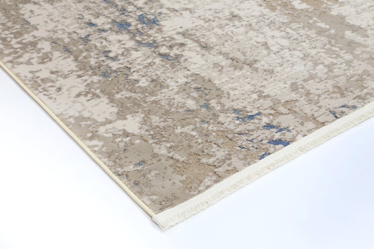 Celestial One Modern Beige Blue Rug - Ruggy