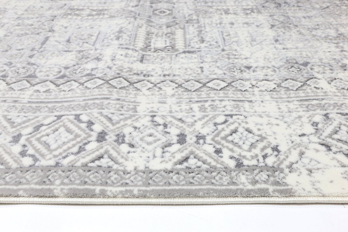 Celestial Panel Grey Rug - Ruggy