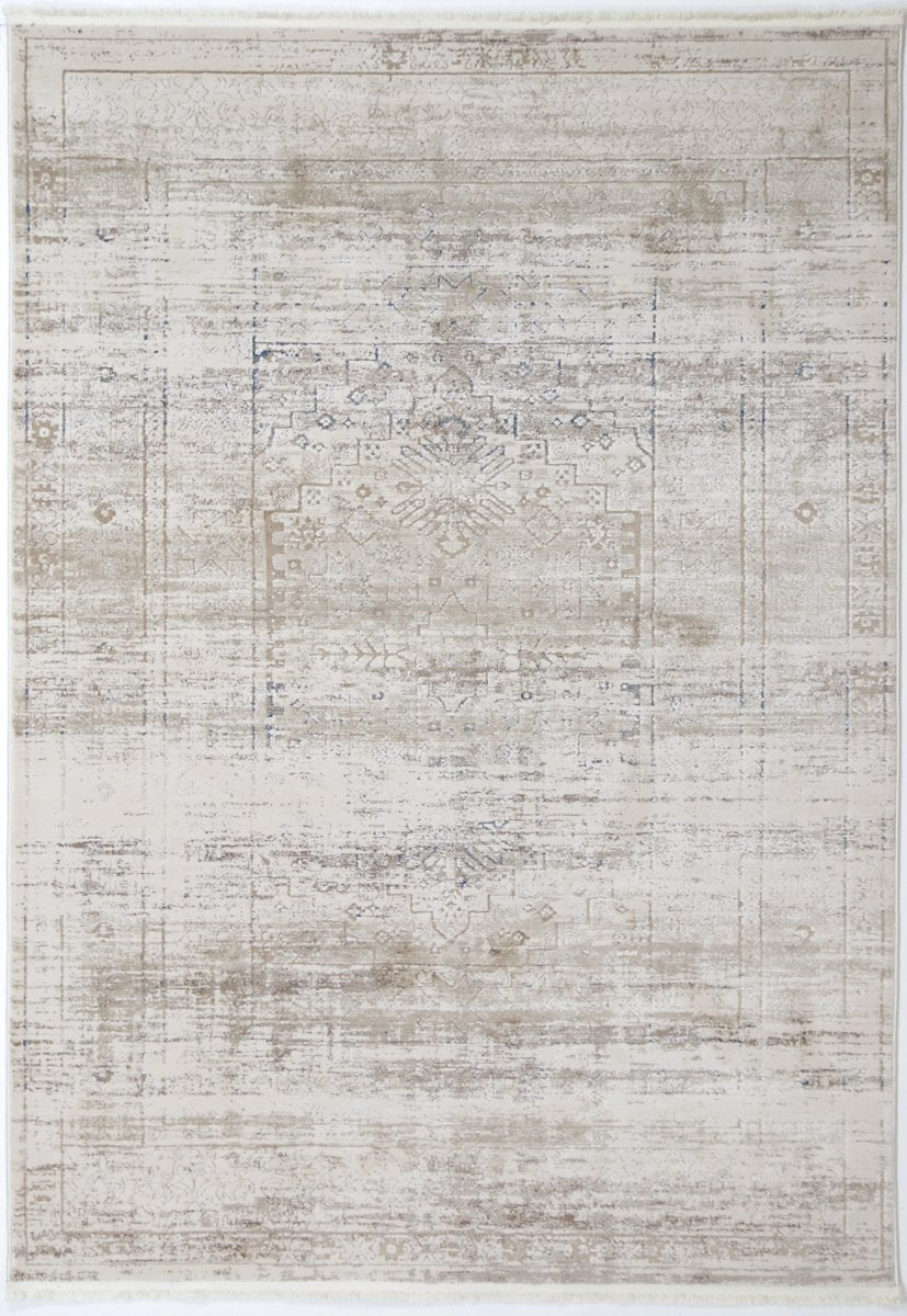 Celestial Traditional Beige Blue Rug - Ruggy