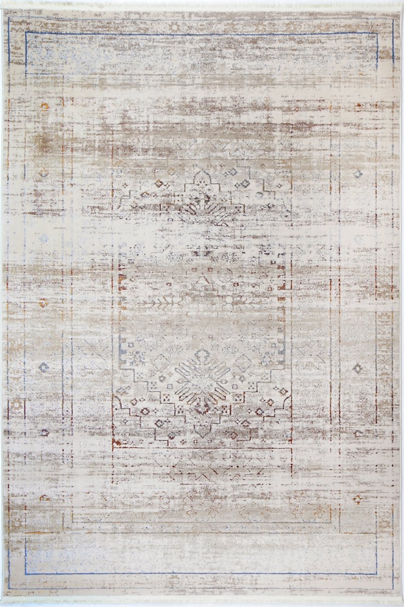 Celestial Traditional Beige Multi Rug - Ruggy