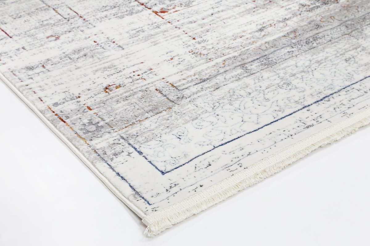 Celestial Traditional Grey Multi Rug - Ruggy