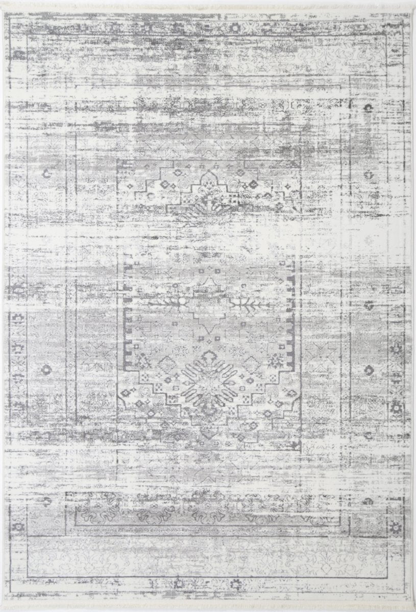 Celestial Traditional Grey Rug - Ruggy