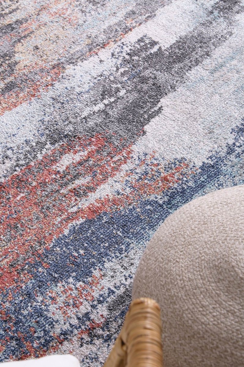 Crisp Abstract Multi Rug - Ruggy