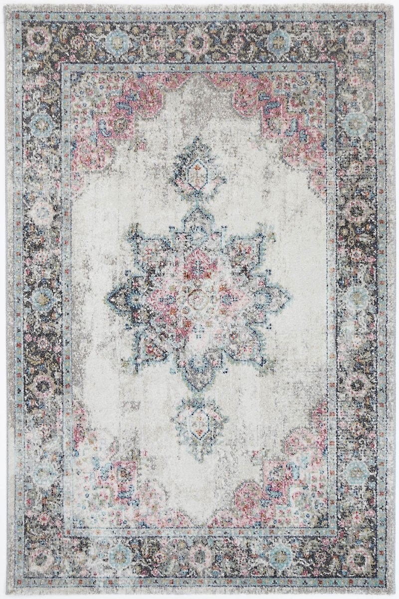 Crisp Brentwood Transitional Cream Rug - Ruggy